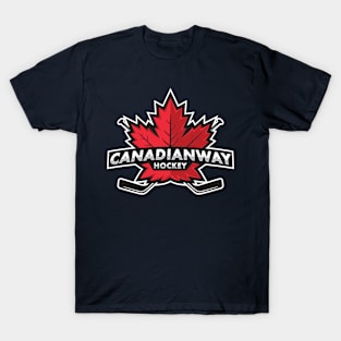 Canadian Hockey Maple Leaf T-Shirt